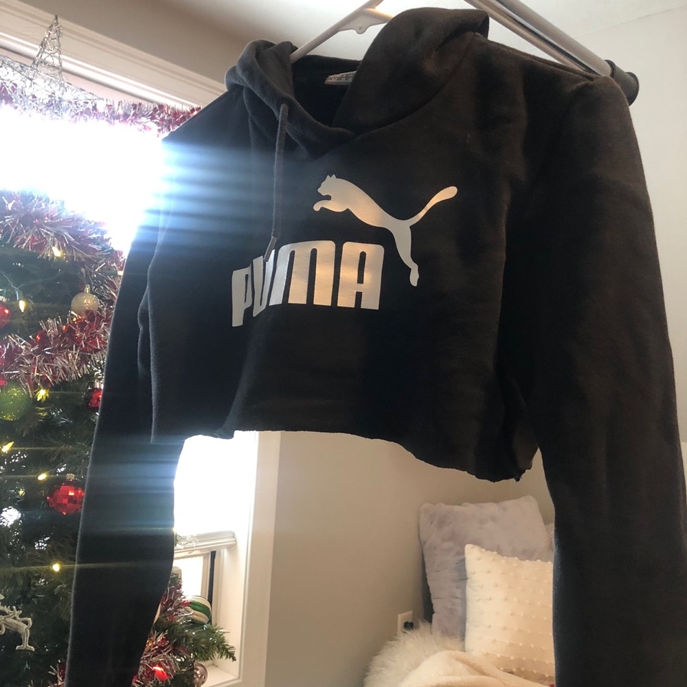 Super cropped Puma Hoodie